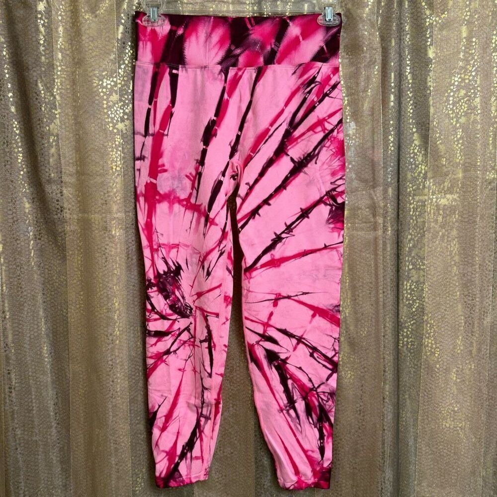 PINK Victorias Secret Tie Dye Seamless High Waist Full Length Legging Large
